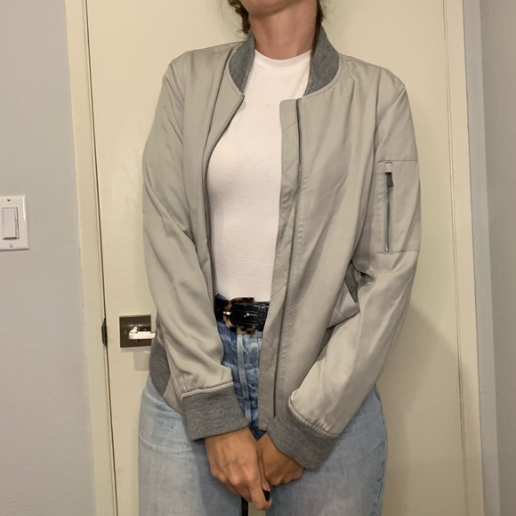 Overland Grey Rayon Jacket - Picture 1 of 8
